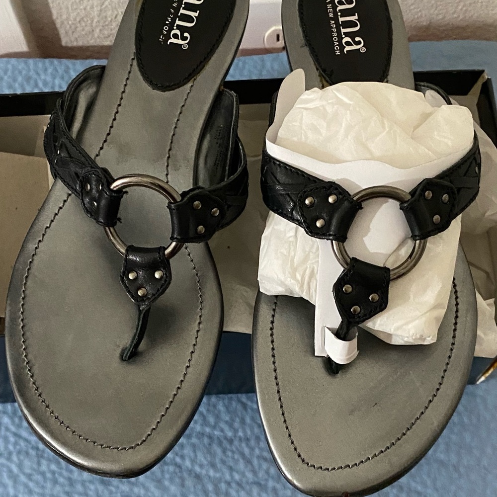 a.n.a Black Women's Sandals